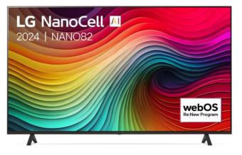 LG 50NANO82T6B NanoCell AI 4K Smart TV 2024