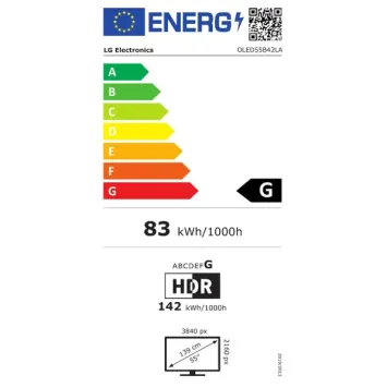 LG OLED55B42LA AI B4 4K Smart TV