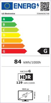 LG 55NANO82T6B NanoCell AI 4K Smart TV 2024