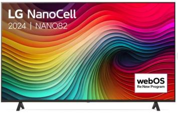 LG 65NANO82T6B NanoCell 4K Smart TV 2024