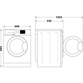 Indesit FM864MyTime EE Wasmachine