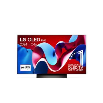 LG OLED48C46LA OLED evo C4 4K Smart TV 2024